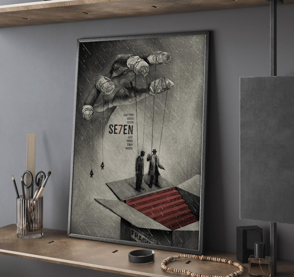 Se7En Movie Poster Unframed Size 24''x36''