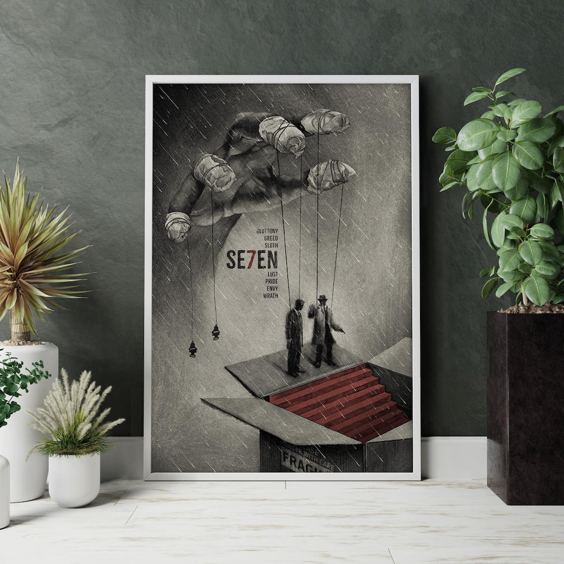 Se7En Movie Poster Unframed Size 24''x36''