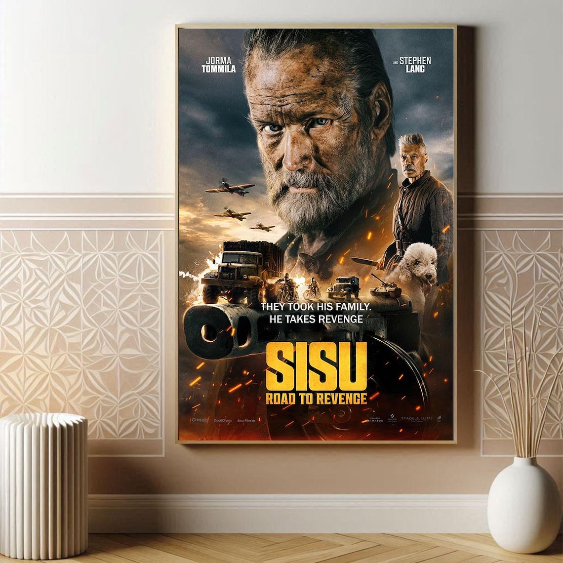 Sisu Road To Revenge Movie Poster V2 Unframed Size 24''x36''