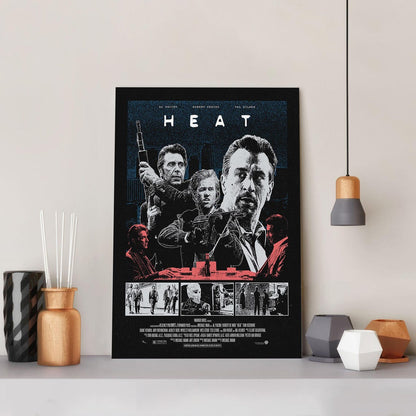 Heat Movie Poster Unframed Size 24''x36''