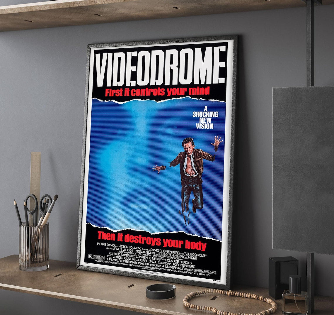 Videodrome Movie Poster Unframed Size 24''x36''