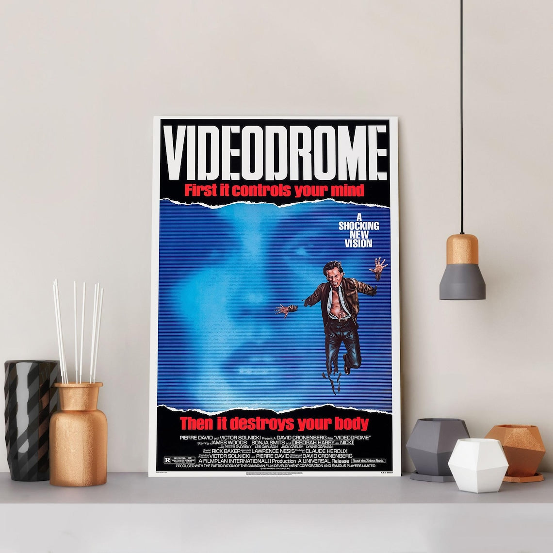Videodrome Movie Poster Unframed Size 24''x36''