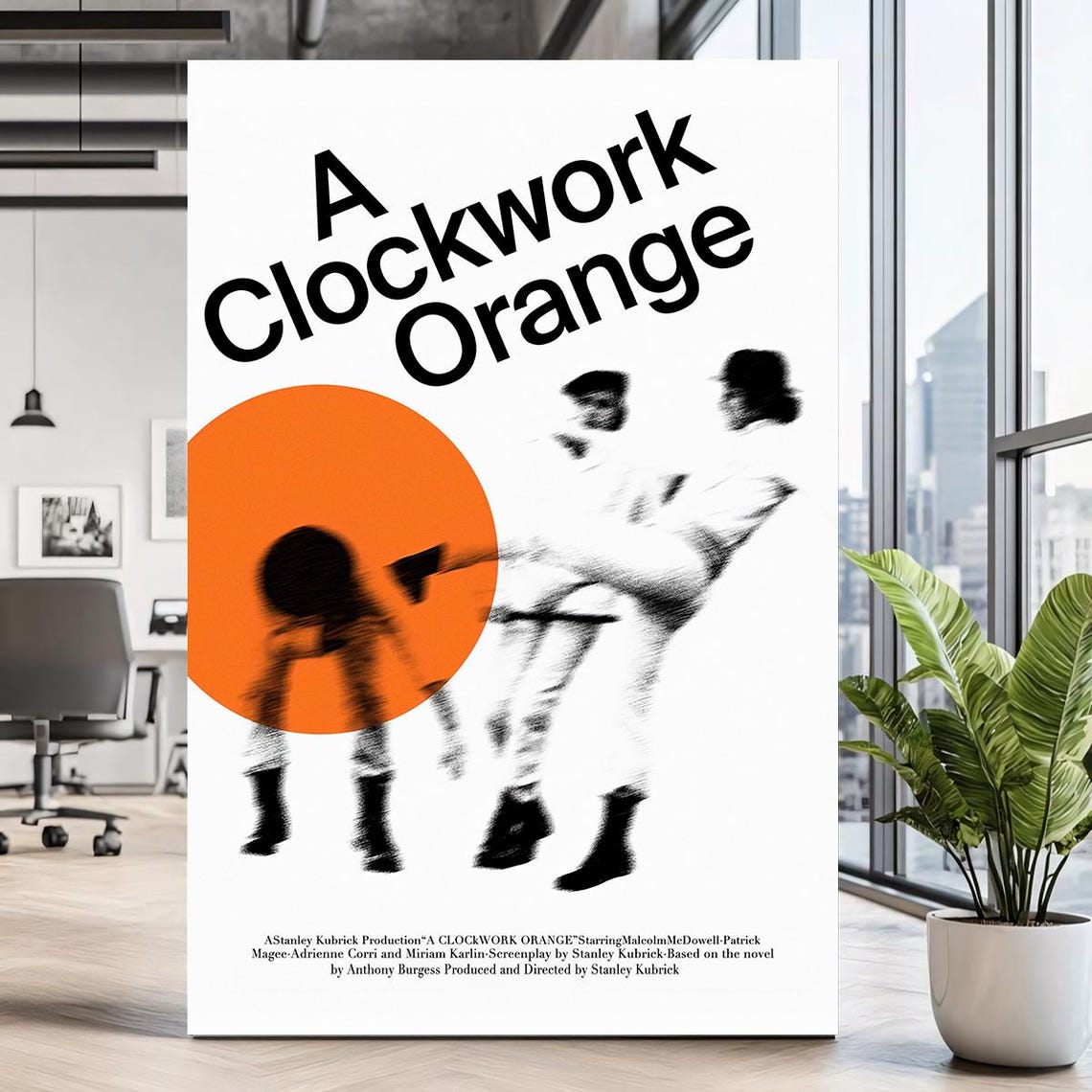 A Clockwork Orange Movie Posters V2 Unframed Size 24''x36''