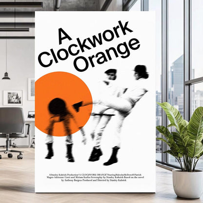 A Clockwork Orange Movie Posters V2 Unframed Size 24''x36''