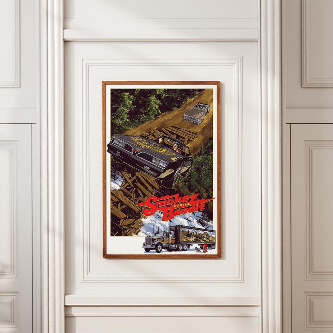 Smokey And The Bandit Movie Poster Unframed Size 24''x36''