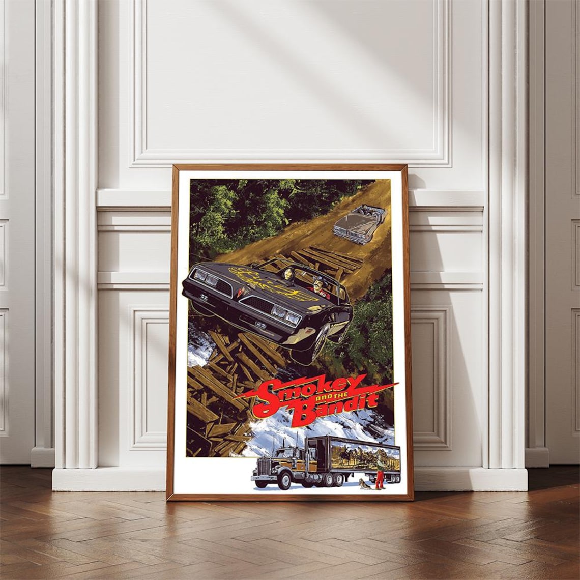 Smokey And The Bandit Movie Poster Unframed Size 24''x36''