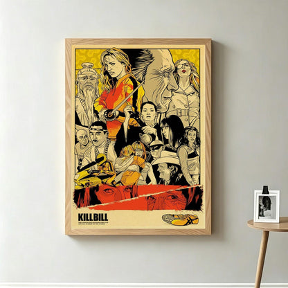 Kill Bill Movie Poster V2 Unframed Size 24''x36''