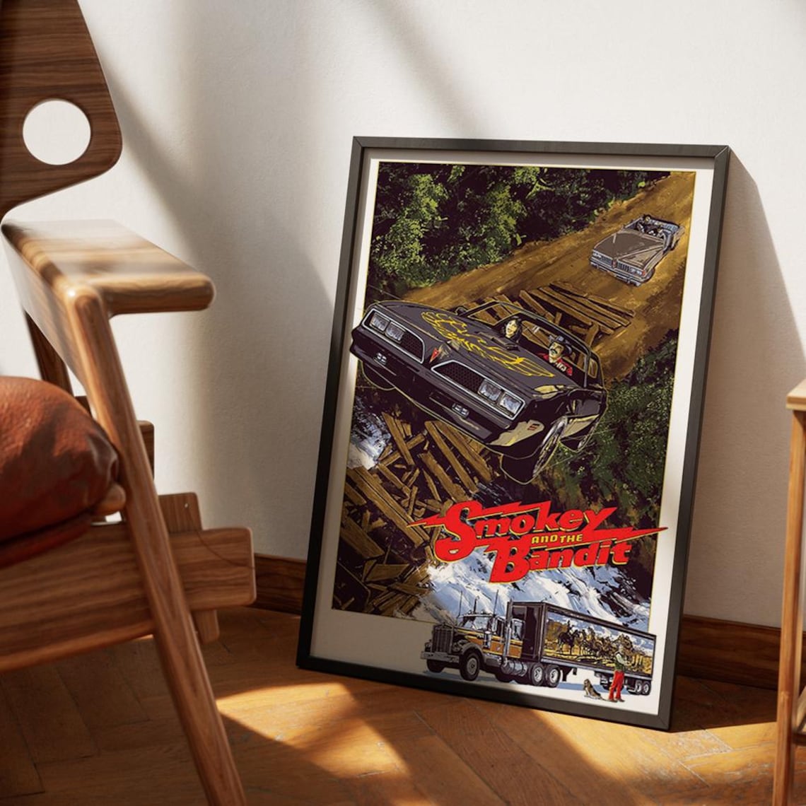 Smokey And The Bandit Movie Poster Unframed Size 24''x36''