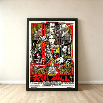 Kill Bill Movie Poster V1 Unframed Size 24''x36''