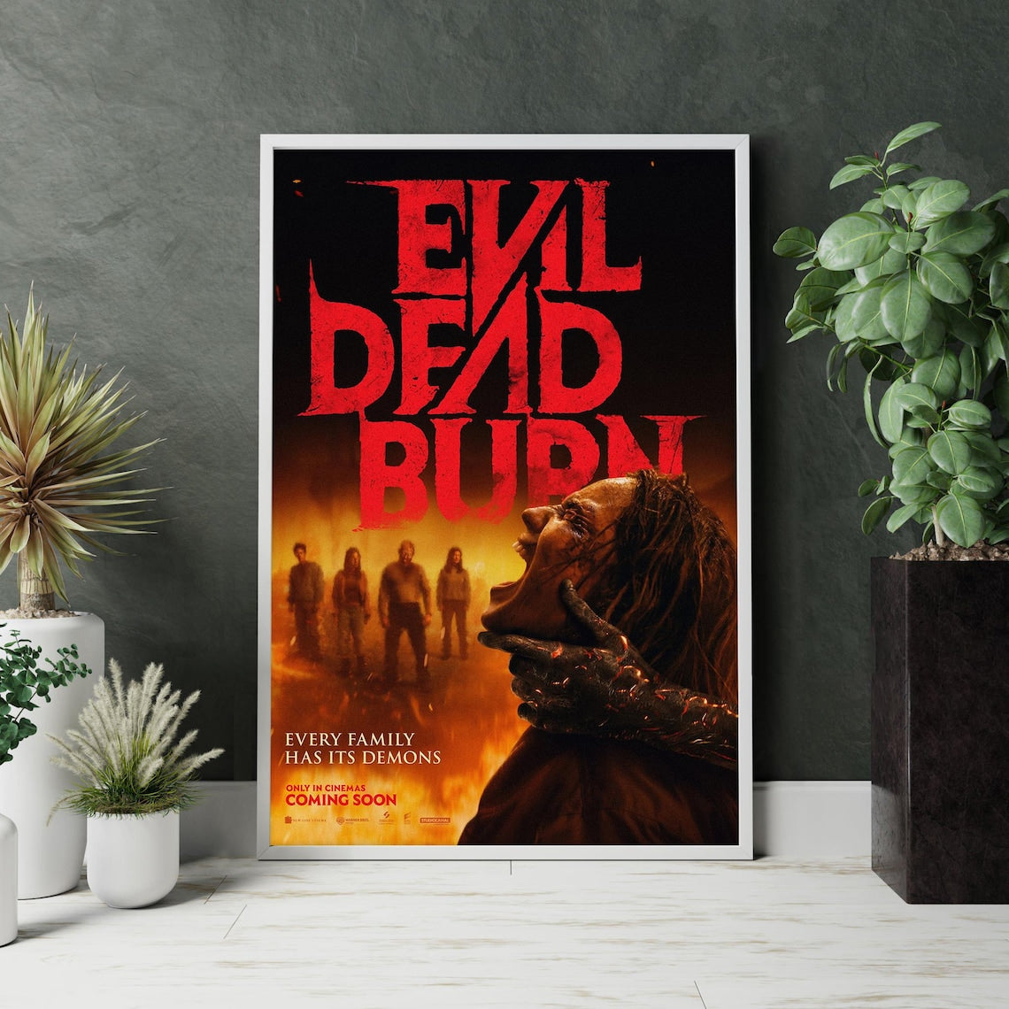Evil Dead Burn Movie Poster Unframed Size 24''x36''