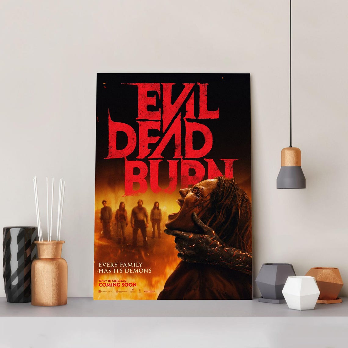 Evil Dead Burn Movie Poster Unframed Size 24''x36''