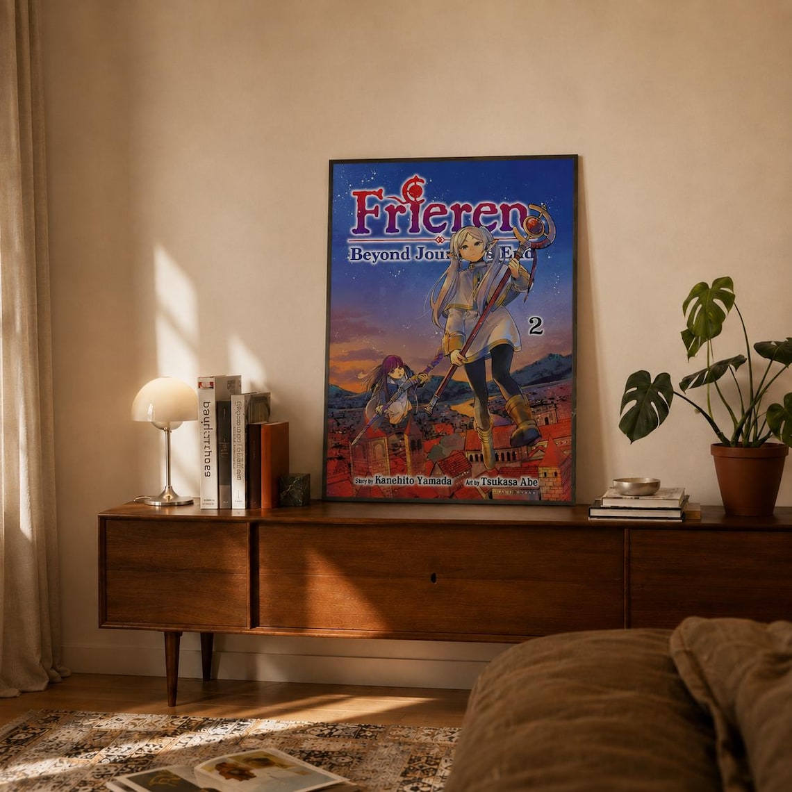 Frieren: Beyond Journey'S End Anime Manga Poster V3 Unframed Size 24''x36''
