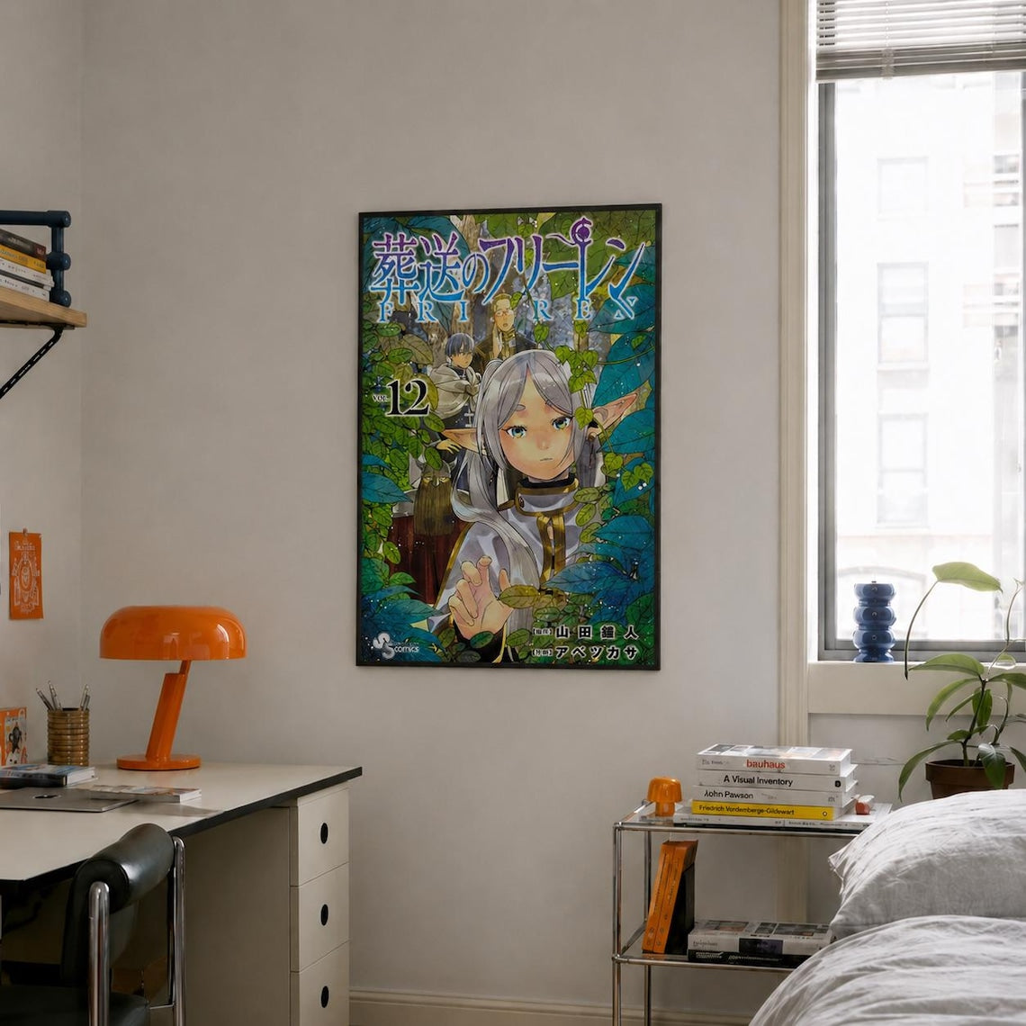 Frieren: Beyond Journey'S End Anime Manga Poster V2 Unframed Size 24''x36''