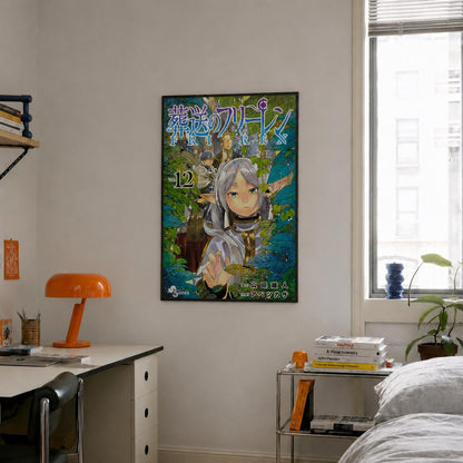 Frieren: Beyond Journey'S End Anime Manga Poster V2 Unframed Size 24''x36''