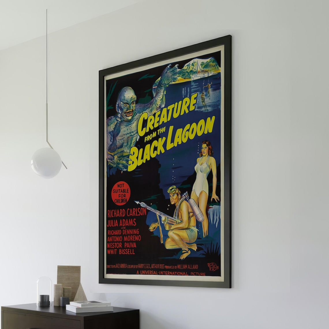 Creature From The Black Lagoon Movie Poster Unframed Size 24''x36''