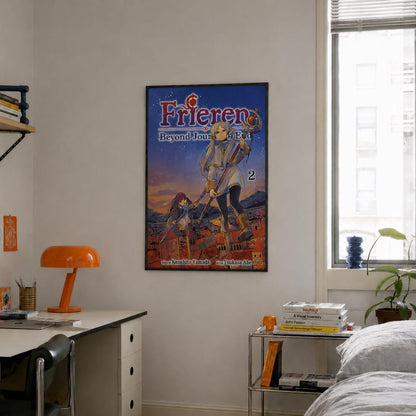 Frieren: Beyond Journey'S End Anime Manga Poster V3 Unframed Size 24''x36''