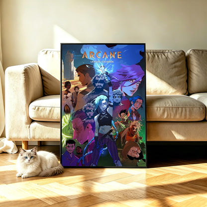 Arcane League Of Legends Jinx Poster Unframed Size 24''x36''