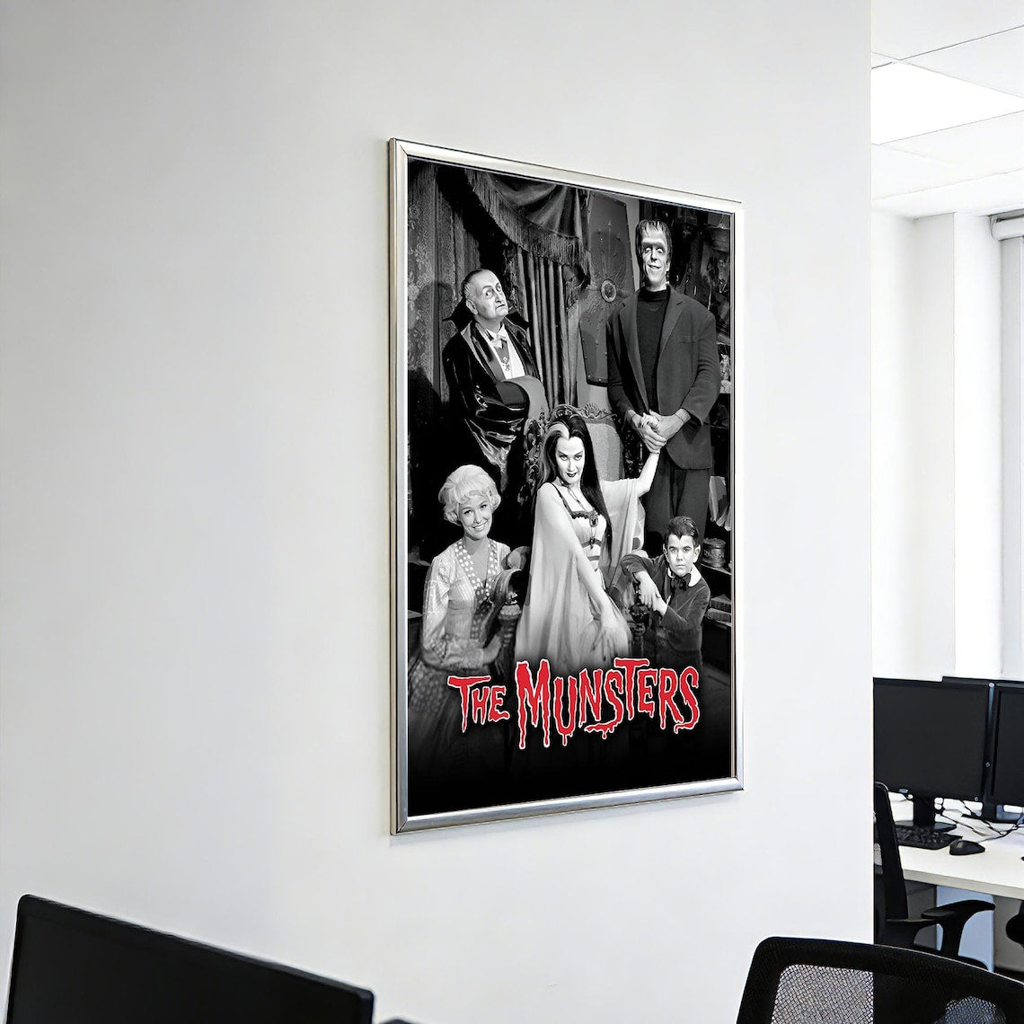 1964 The Munsters Poster Unframed Size 24''x36''