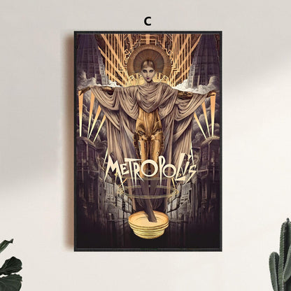 Metropolis Movie Poster V3 Unframed Size 24''x36''