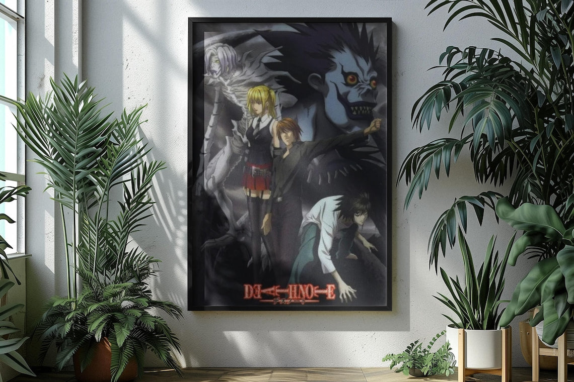 Death Note Anime Anime Manga Posters Unframed Size 24''x36''