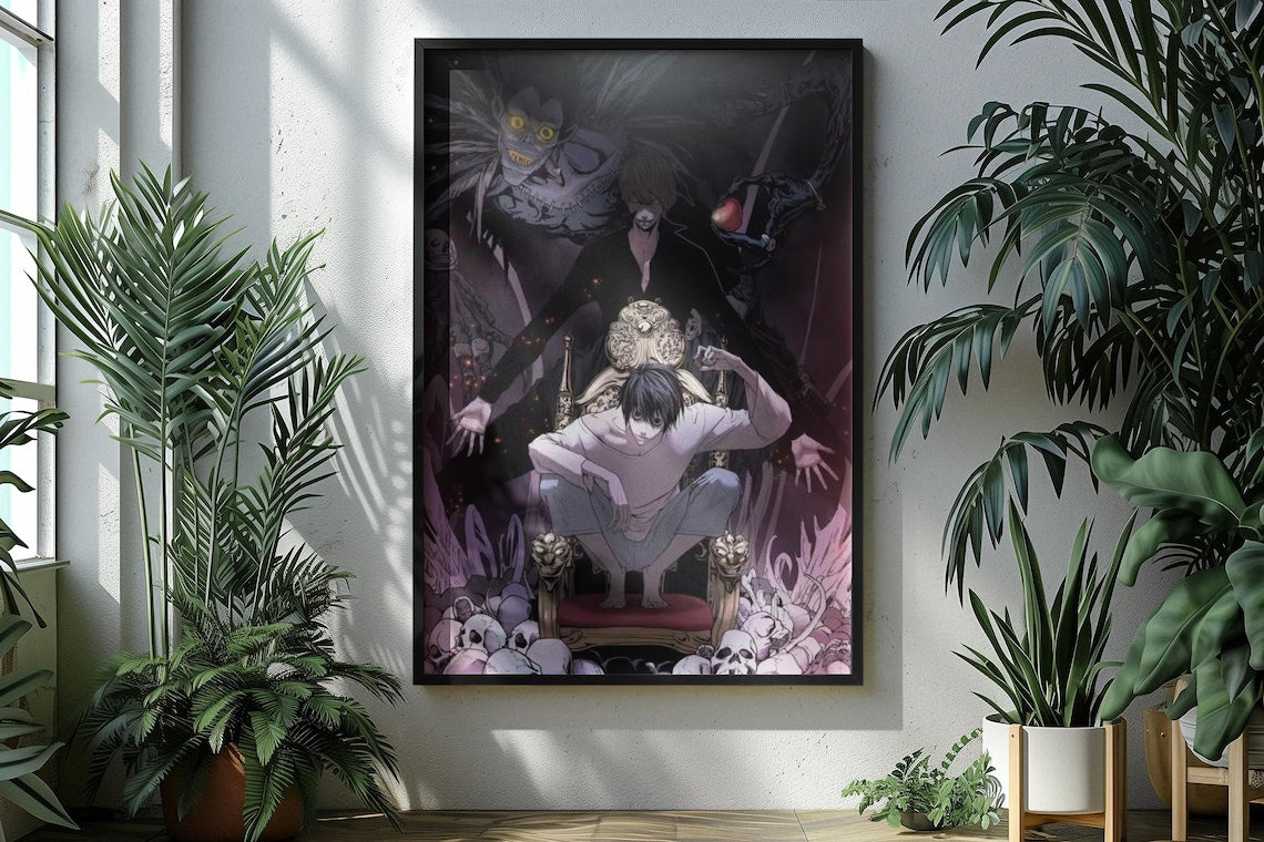 Death Note Anime Manga Poster Unframed V5 Size 24''x36''