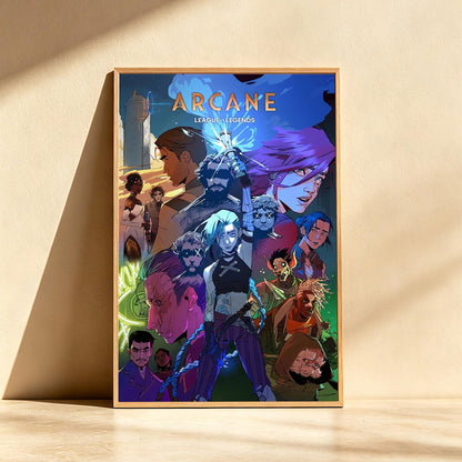 Arcane League Of Legends Jinx Poster Unframed Size 24''x36''