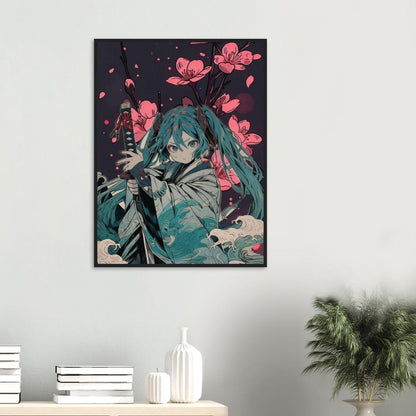 Hatsune Miku Poster Unframed Size 24''x36''