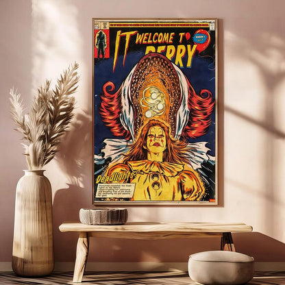 It Welcome To Derry Movie Anime Movie Posters Unframed V2 Size 24''x36''