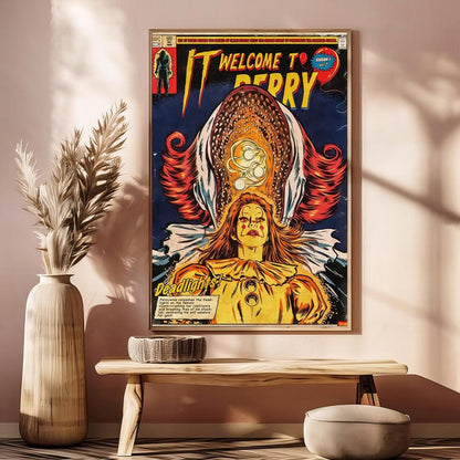 It Welcome To Derry Movie Anime Movie Posters Unframed V8 Size 24''x36''