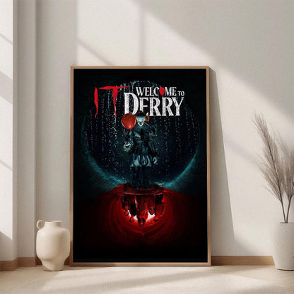 It Welcome To Derry Movie Anime Movie Posters Unframed V5 Size 24''x36''