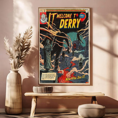 It Welcome To Derry Movie Anime Movie Posters Unframed V12 Size 24''x36''