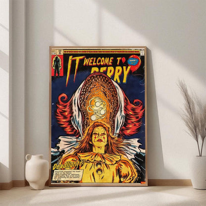 It Welcome To Derry Movie Anime Movie Posters Unframed V8 Size 24''x36''
