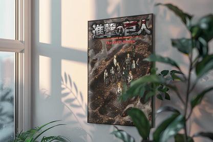 Attack On Titan Final Season Anime Manga Poster Unframed Size 24''x36''