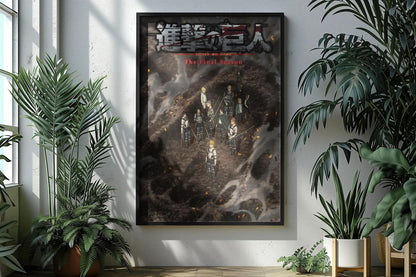 Attack On Titan Final Season Anime Manga Poster Unframed Size 24''x36''