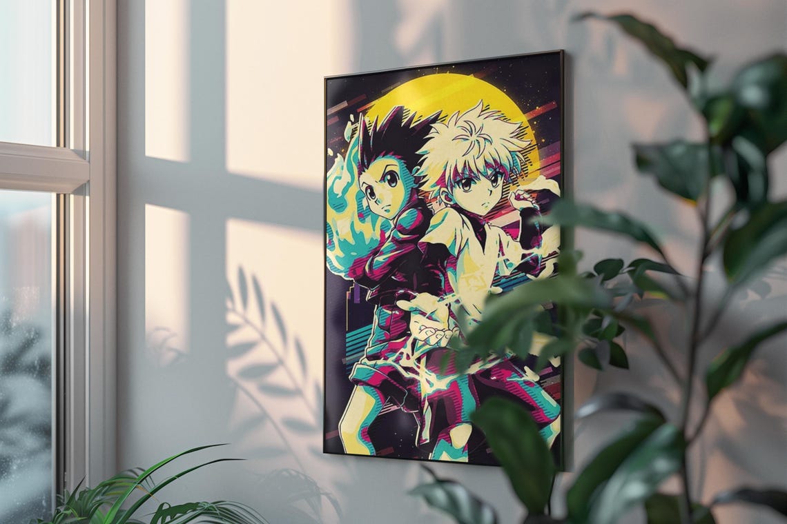 Hunter X Hunter Anime Manga Poster Unframed V1 Size 24''x36''