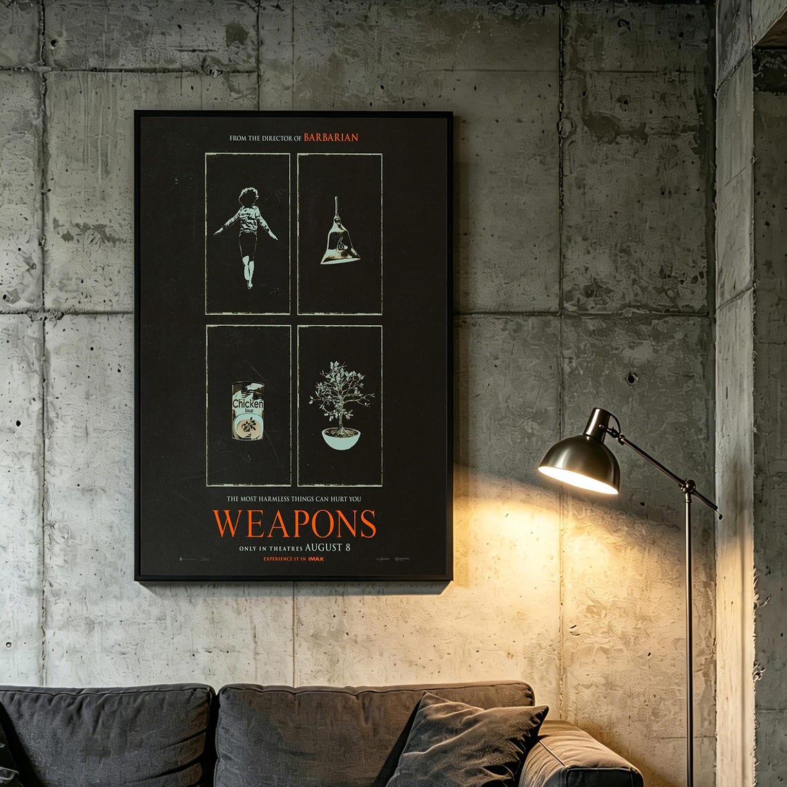Weapons Movie Poster Unframed Size 24''x36''