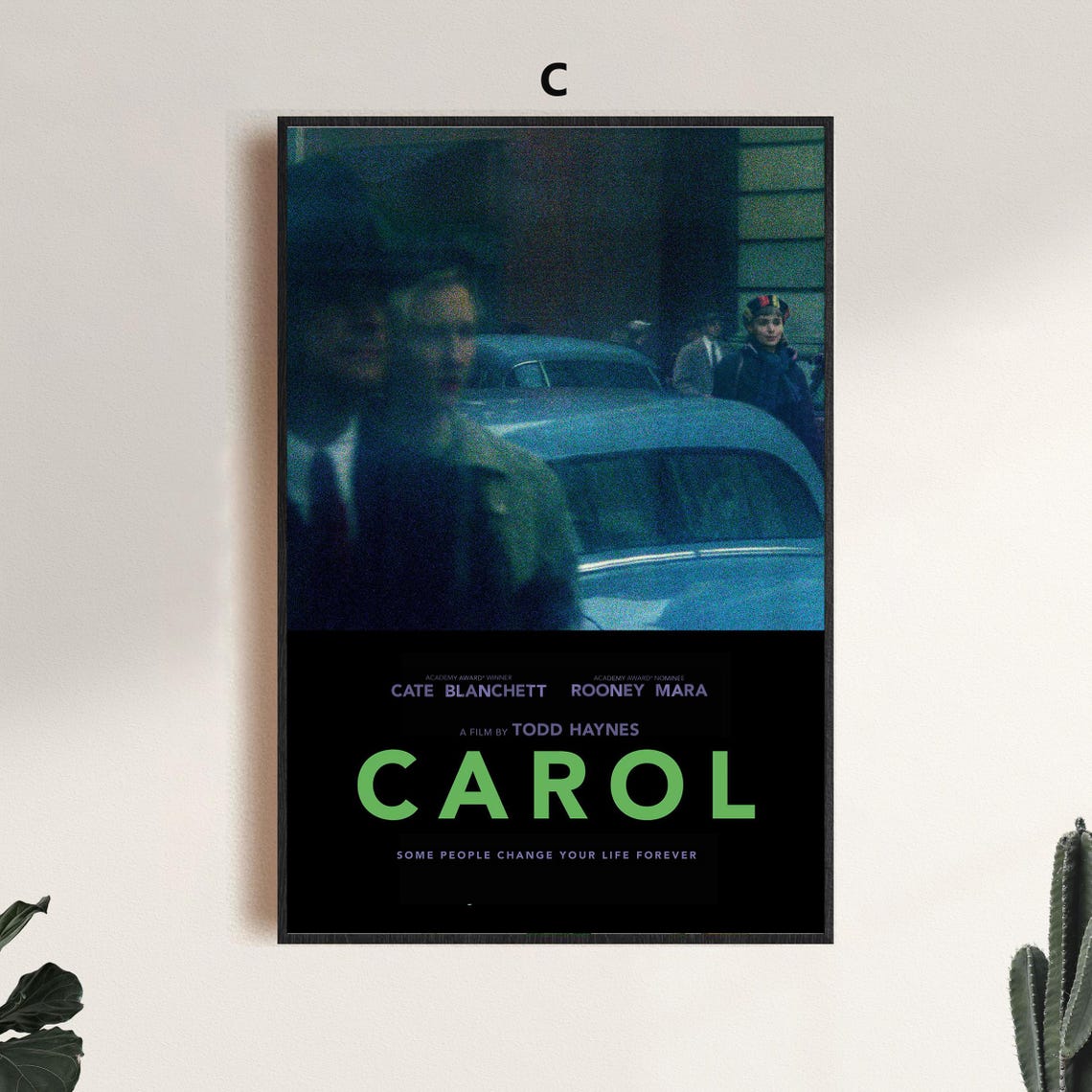 Carol Movie Poster V3 Unframed Size 24''x36''