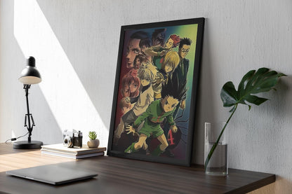 Hunter X Hunter Anime Manga Poster Unframed V5 Size 24''x36''
