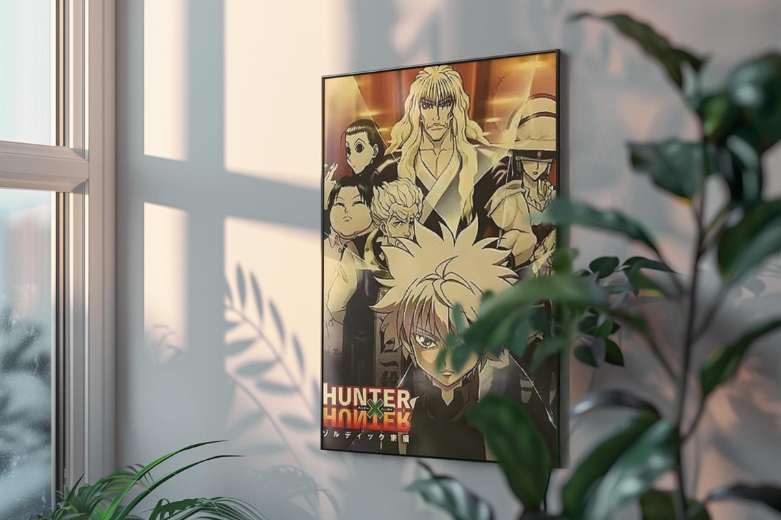 Hunter X Hunter Killua Zoldyck Family Anime Manga Poster Unframed Size 24''x36''