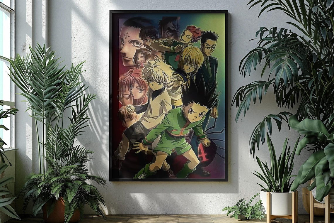 Hunter X Hunter Anime Manga Poster Unframed V5 Size 24''x36''