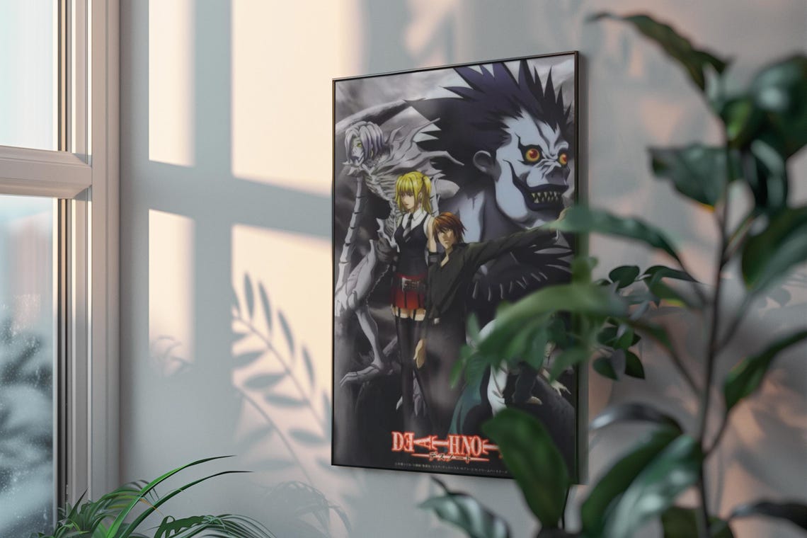 Death Note Anime Anime Manga Posters Unframed Size 24''x36''