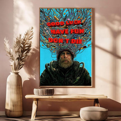 Good Luck, Have Fun, Don'T Die (2026) Movie Posters Unframed V3 Size 24''x36''