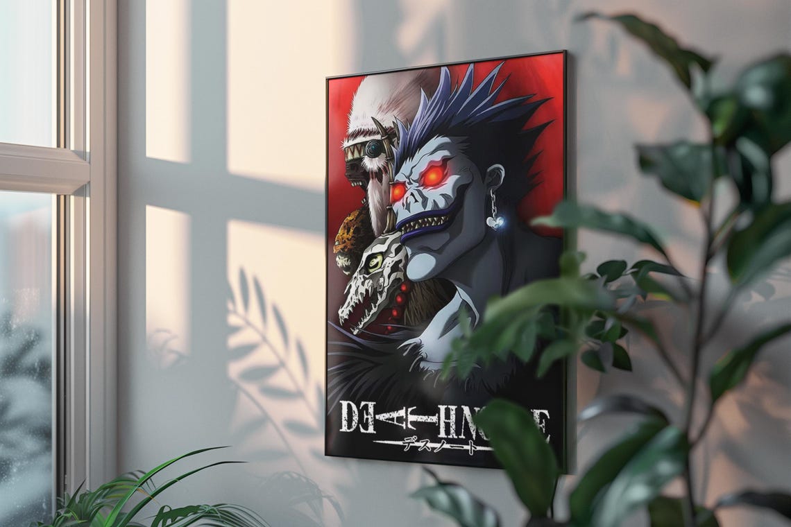 Death Note Ryuk Anime Manga Poster Unframed Size 24''x36''
