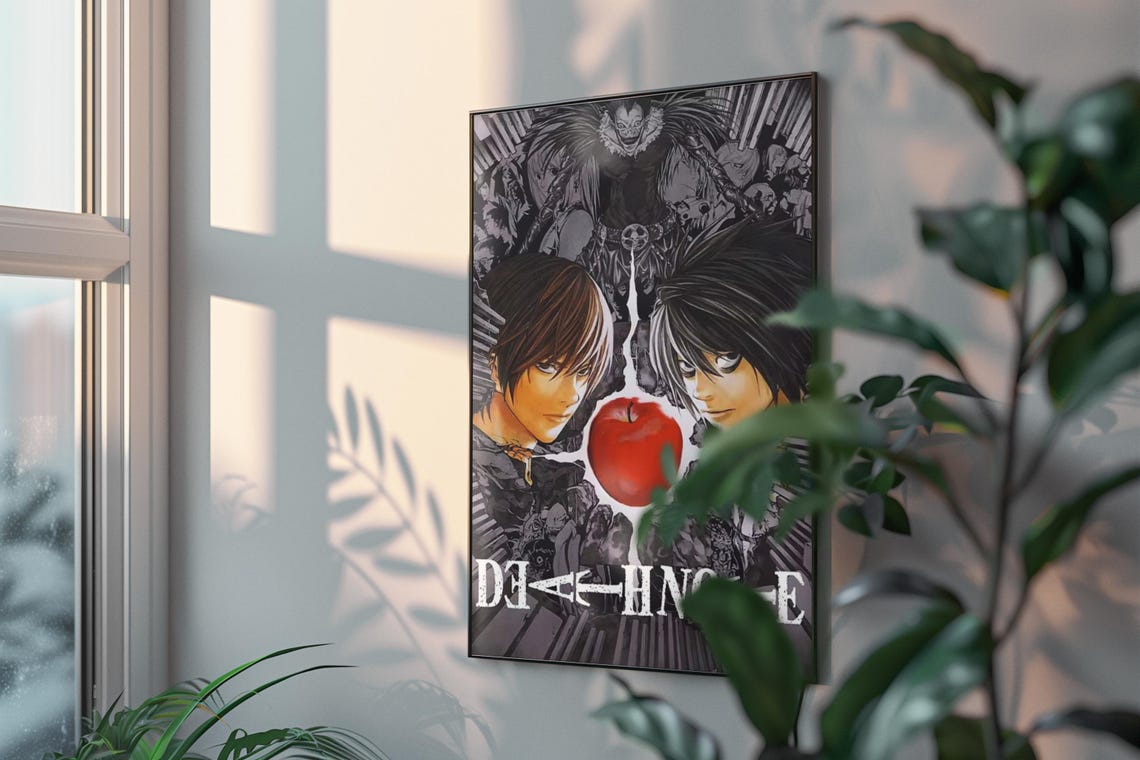 Death Note Anime Manga Poster Unframed V1 Size 24''x36''