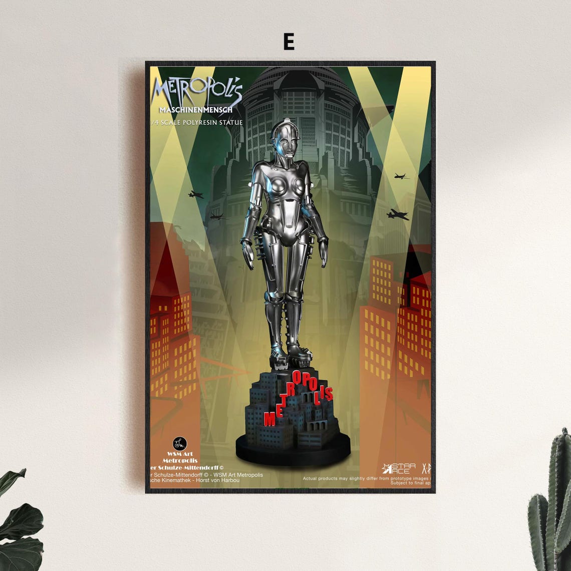Metropolis Movie Poster V5 Unframed Size 24''x36''