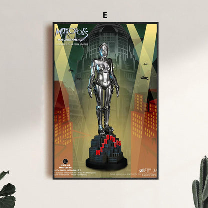 Metropolis Movie Poster V5 Unframed Size 24''x36''