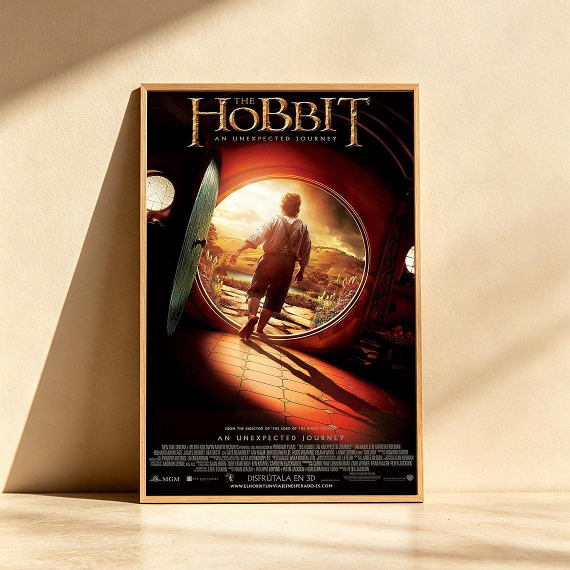 The Hobbit An Unexpected Journey - Movie Poster Unframed Size 24''x36''