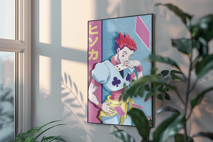 Hisoka Hunter X Hunter Anime Manga Poster Unframed Size 24''x36''