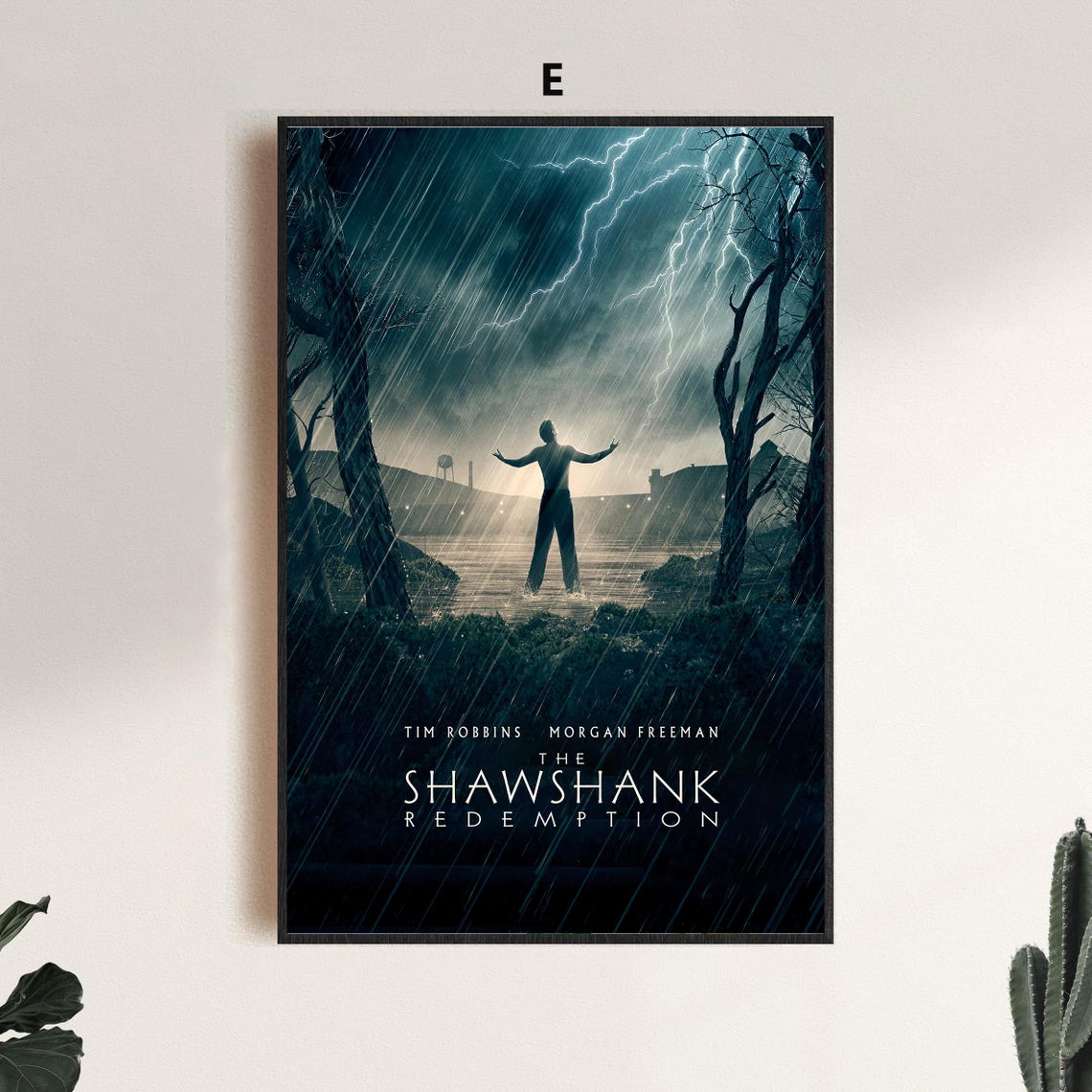 The Shawshank Redemption (1994) Movie Poster V4 Unframed Size 24''x36''