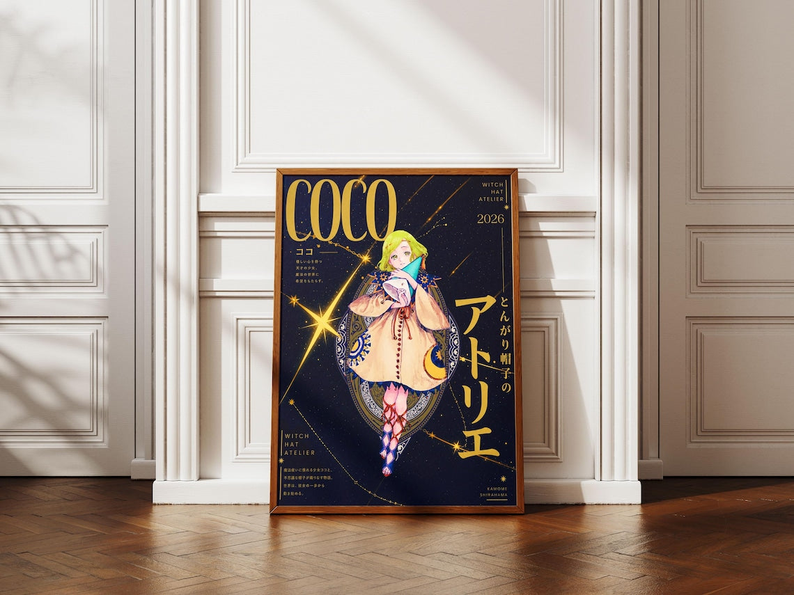 Witch Hat Atelier Coco Poster V2 Unframed Size 24''x36''
